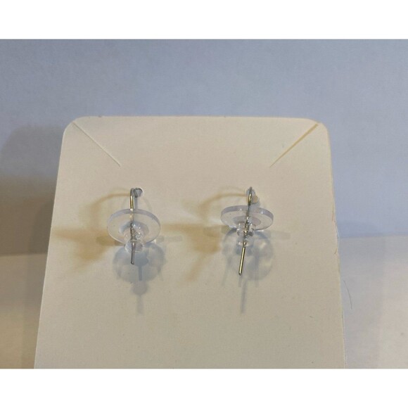 Earrings Wooden Leaf Laser Cut Lightweight Natural Wood Finish Dangle Drop Chic - Picture 3 of 5